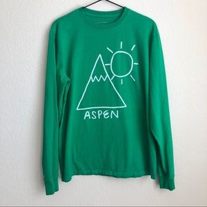 Outdoor Voices Aspen Longsleeve Tee Size S